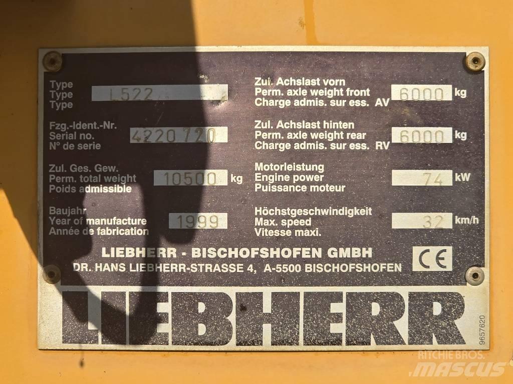 Liebherr L522 Wheel loaders