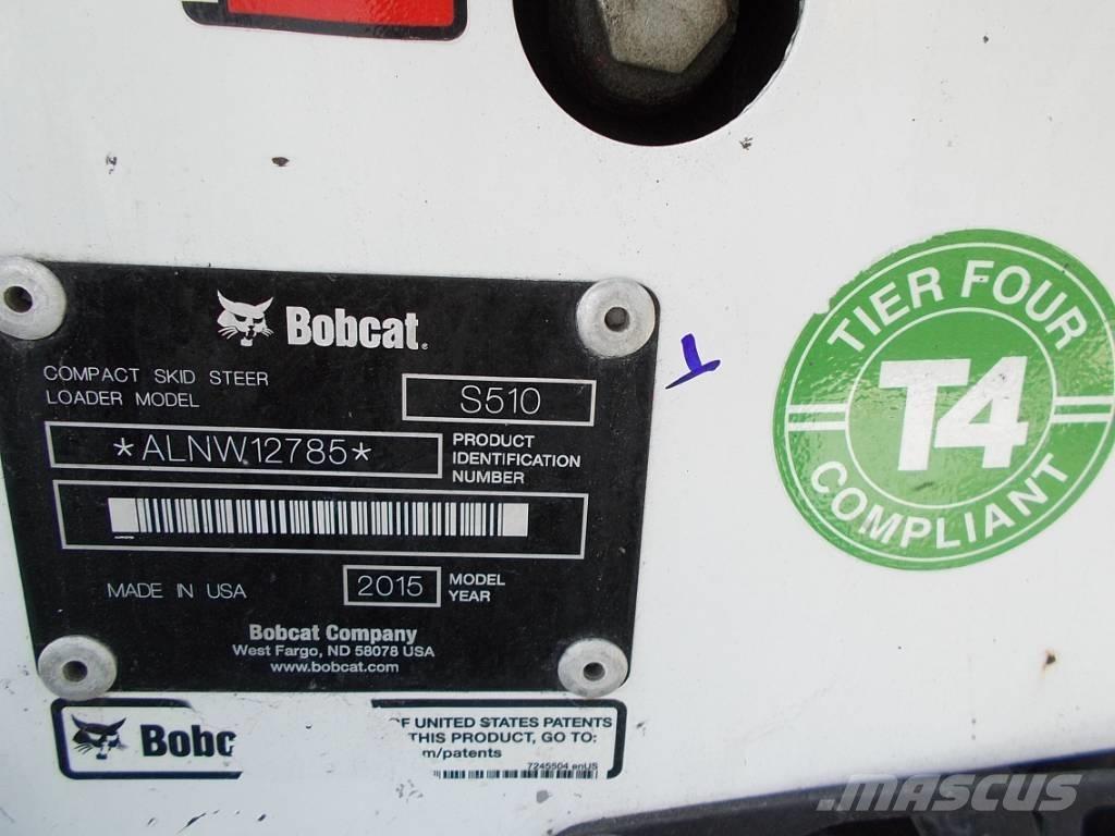 Bobcat S510 Skid steer loaders