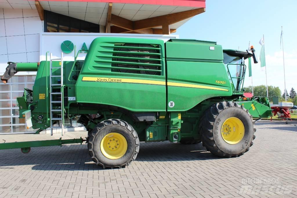 John Deere T 670 i Combine harvesters