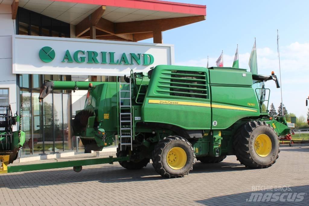 John Deere T 670 i Combine harvesters
