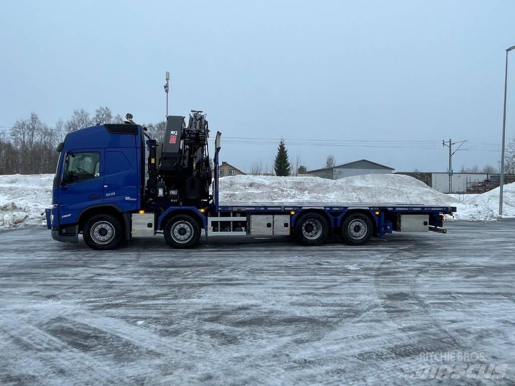 Volvo FM 500 Truck mounted cranes