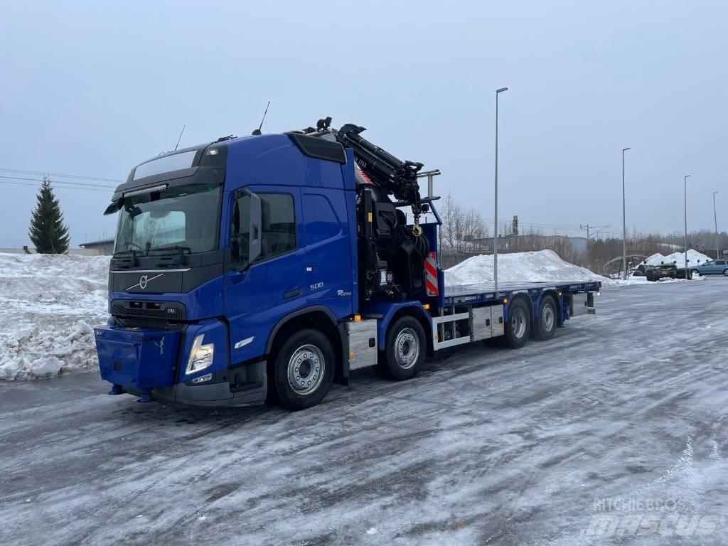 Volvo FM 500 Truck mounted cranes