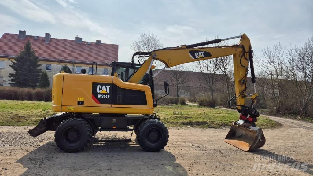 CAT M 314 F Wheeled excavators