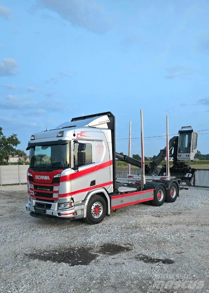 Scania R 540 Truck mounted cranes
