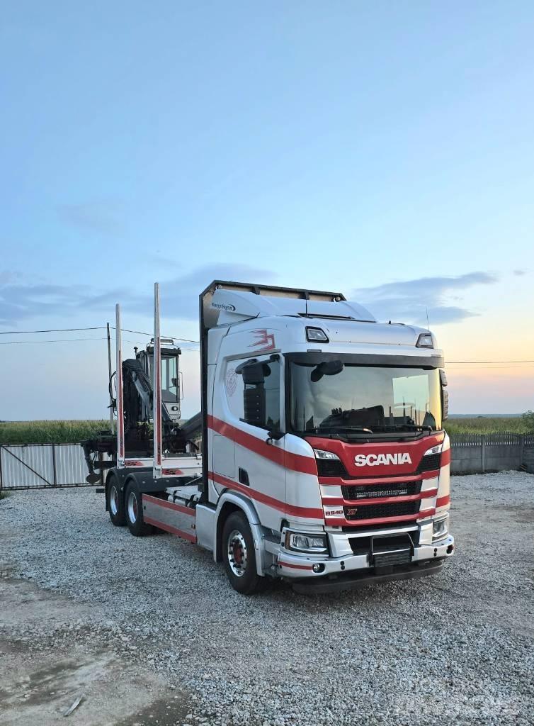 Scania R 540 Truck mounted cranes