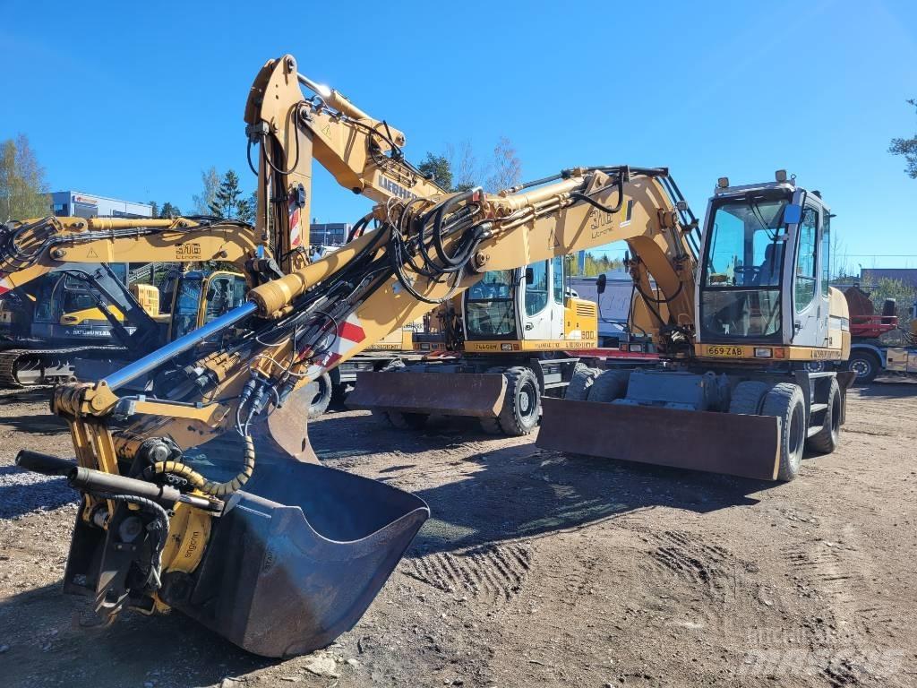 Liebherr 316 Wheeled excavators