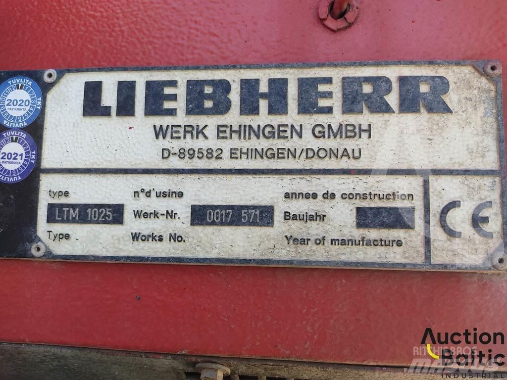 Liebherr LTM 1025 All terrain cranes