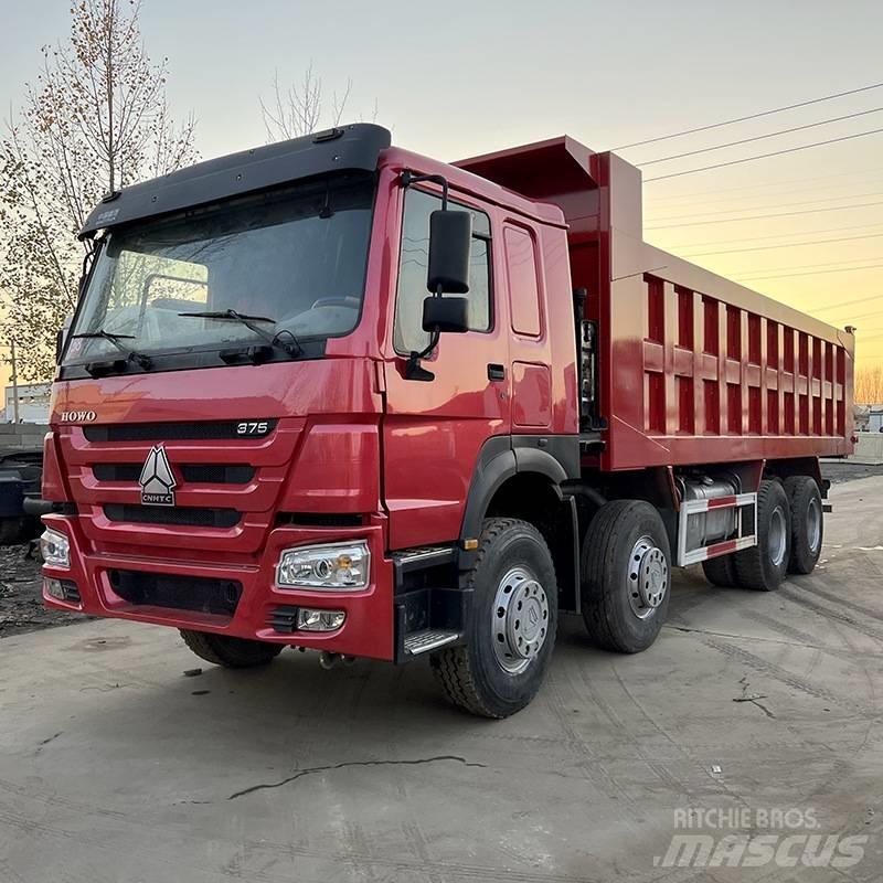 Howo 375 8x4 Tipper trucks