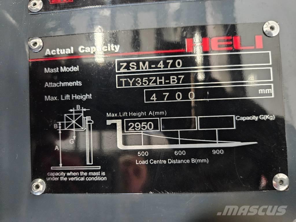 Heli CPCD 35 DIESEL Diesel trucks