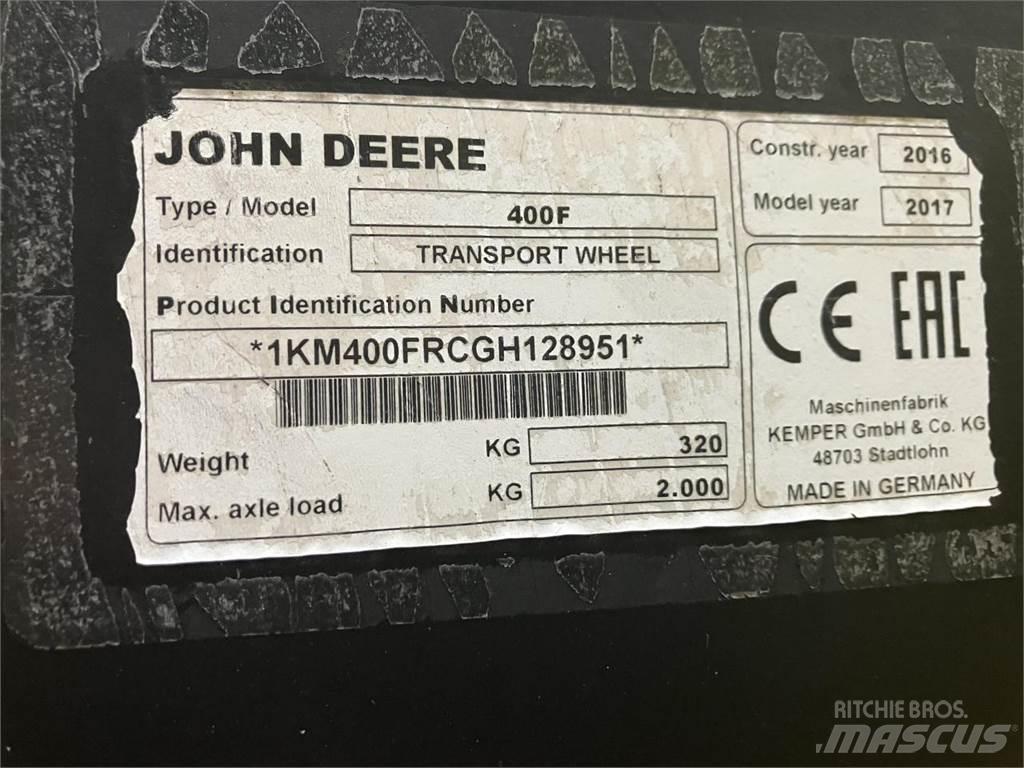 Kemper 475 Plus Combine harvester accessories