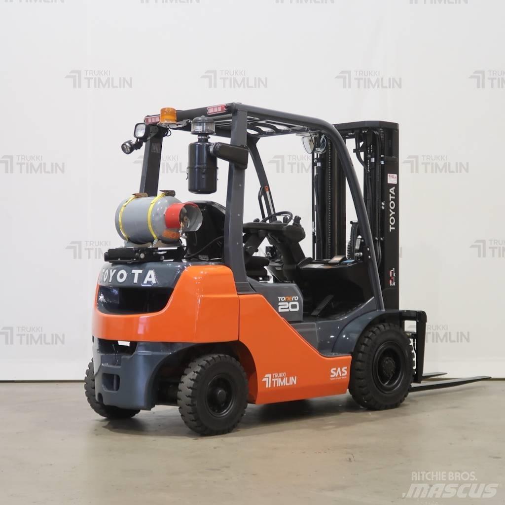 Toyota 02-8FGF20 LPG trucks