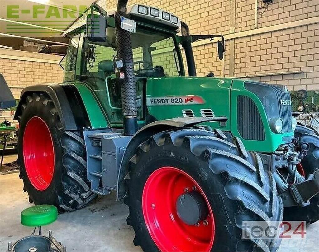 Fendt 820 tms Tractors