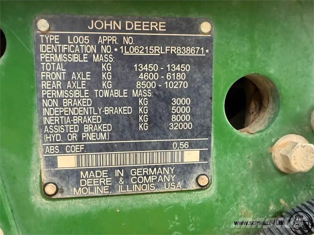 John Deere 6215R Tractors