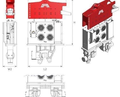  SVR 30VM Vibratory pile drivers
