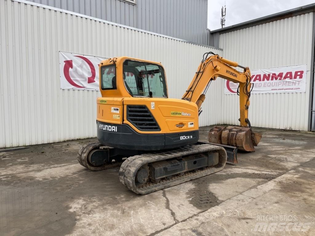Hyundai R80CR-9 Mini excavators  7t - 12t