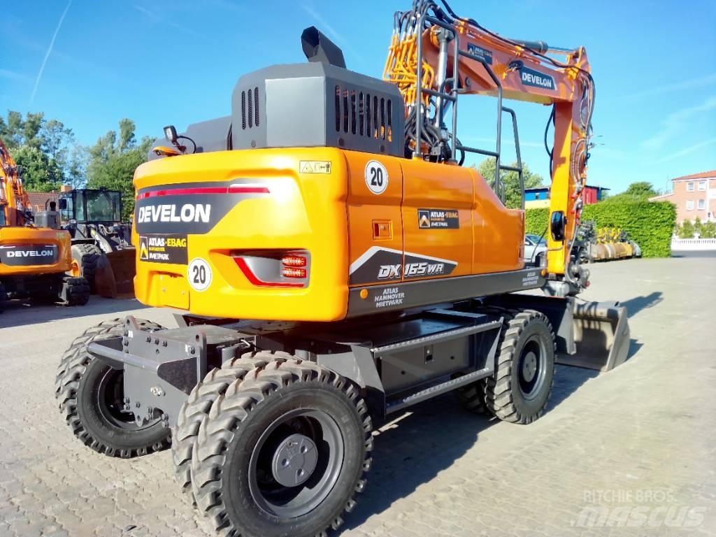 Develon DX 165 WR-7 Wheeled excavators