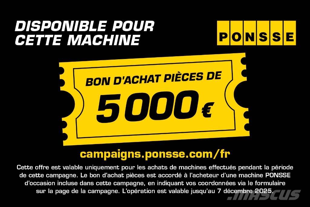 Ponsse Ergo 6W Harvesters