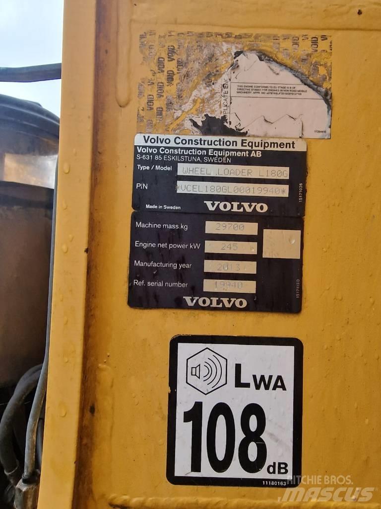 Volvo L180G Bj 2013' Wheel loaders