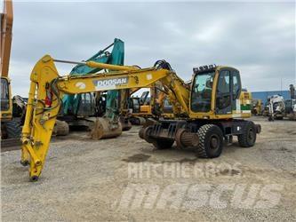 Doosan DX 160 WR Wheeled excavators