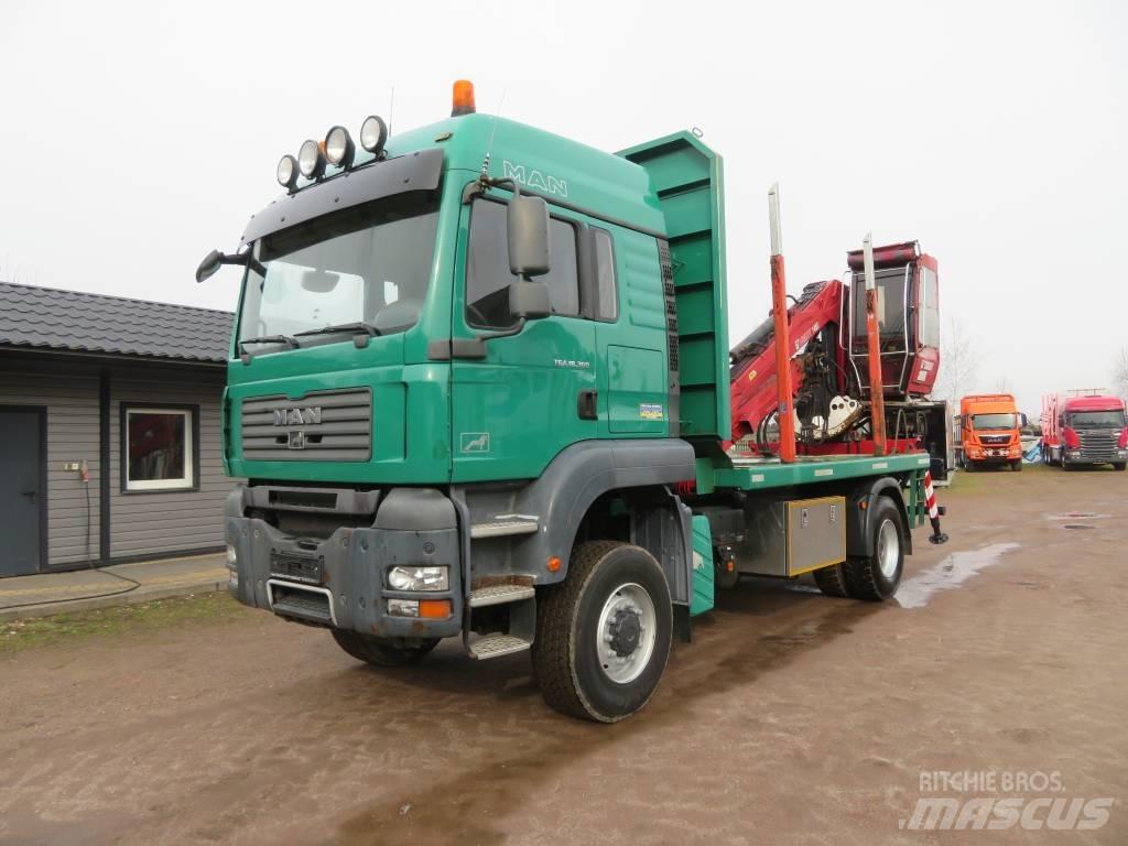 MAN TGA 18.360 Timber trucks