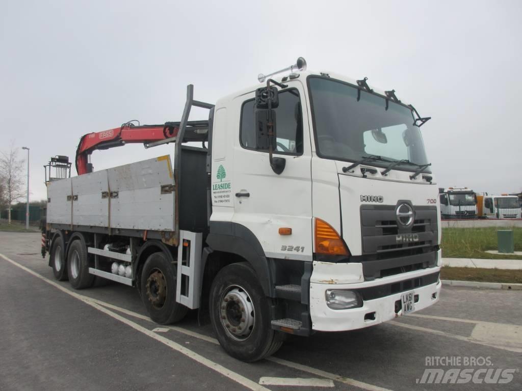Hino 700 Truck mounted cranes