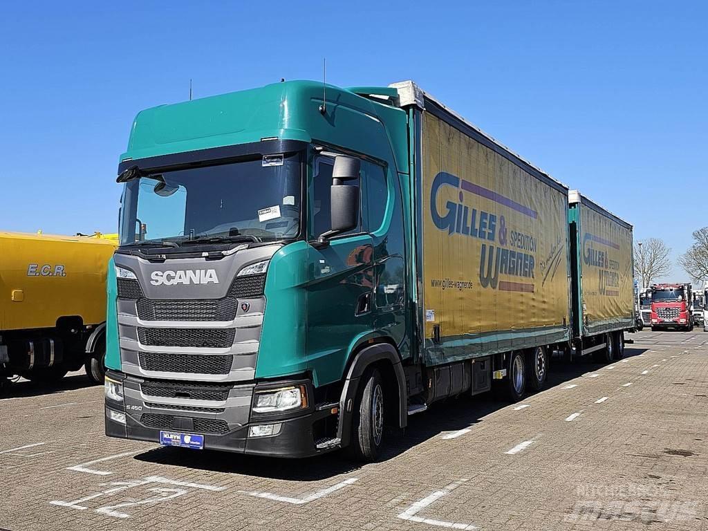 Scania S450 6x2*4 Curtain sider trucks
