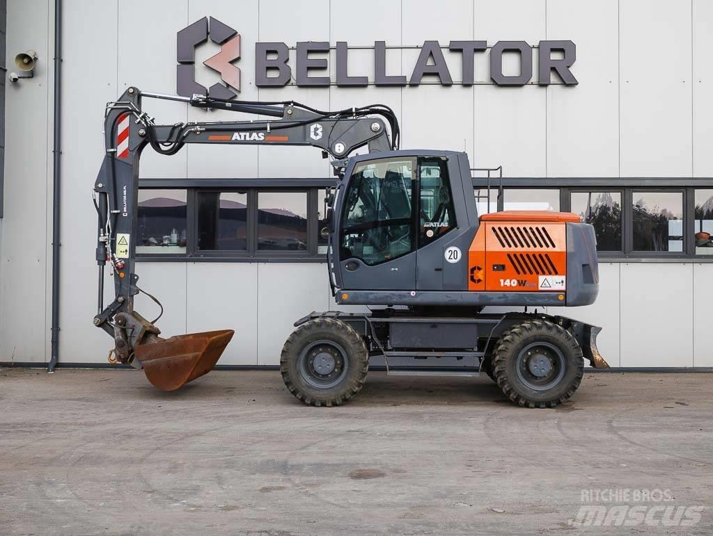 Atlas 140 W Wheeled excavators