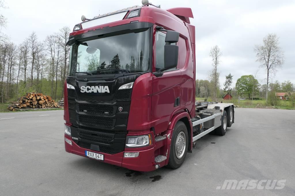 Scania R500 B6x2*4NB Hook lift trucks