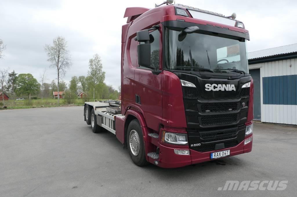 Scania R500 B6x2*4NB Hook lift trucks
