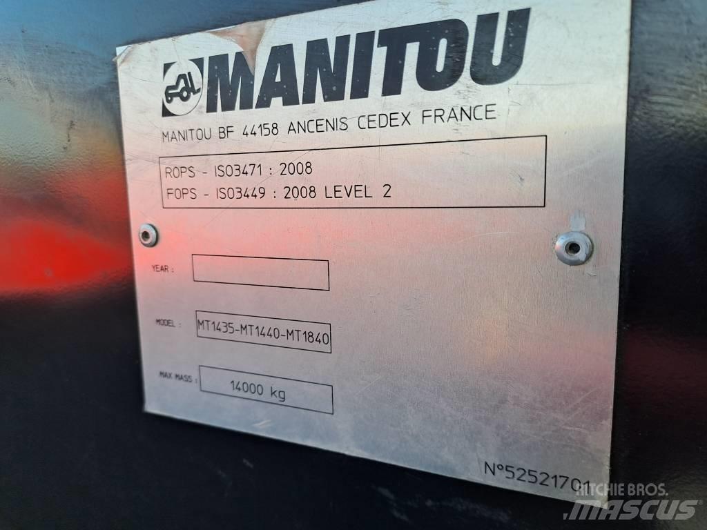 Manitou MT1440E Telescopic handlers