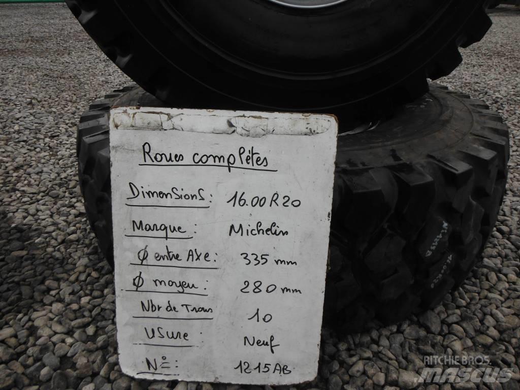 Michelin 16.00R20 Tyres, wheels and rims