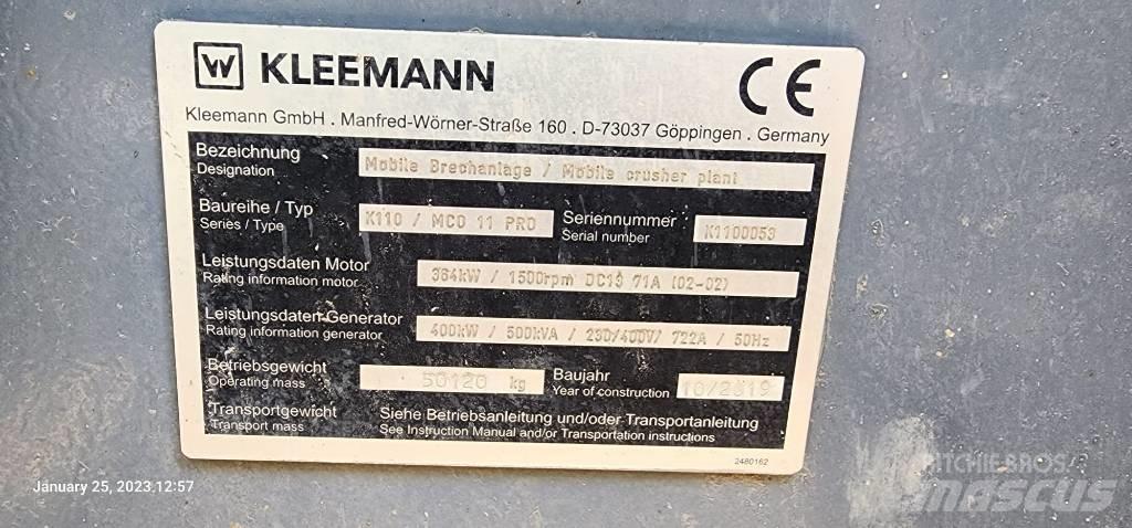 Kleemann MCO 11 PRO Crushers