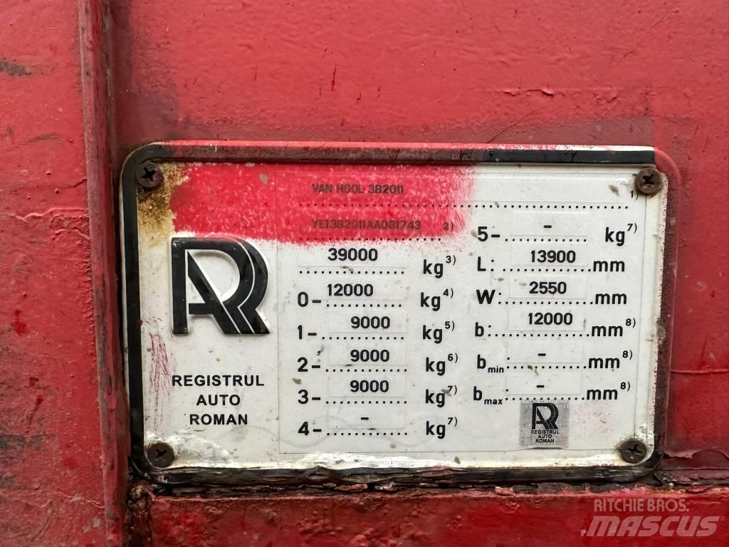 Van Hool 3 Axle Low loader-semi-trailers
