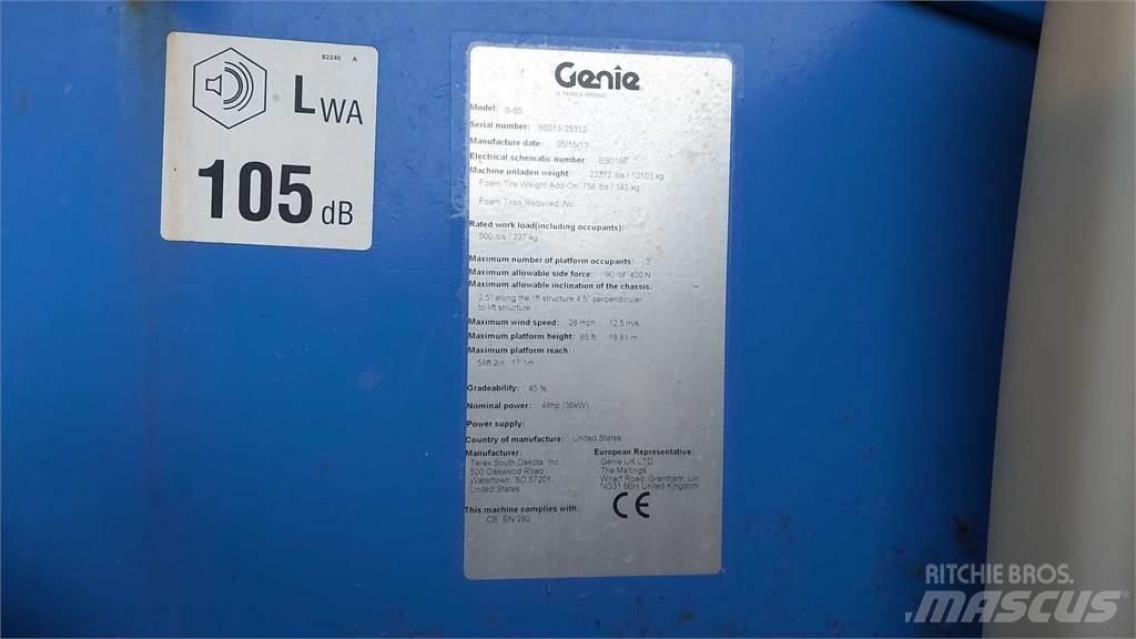 Genie S65 Telescopic boom lifts