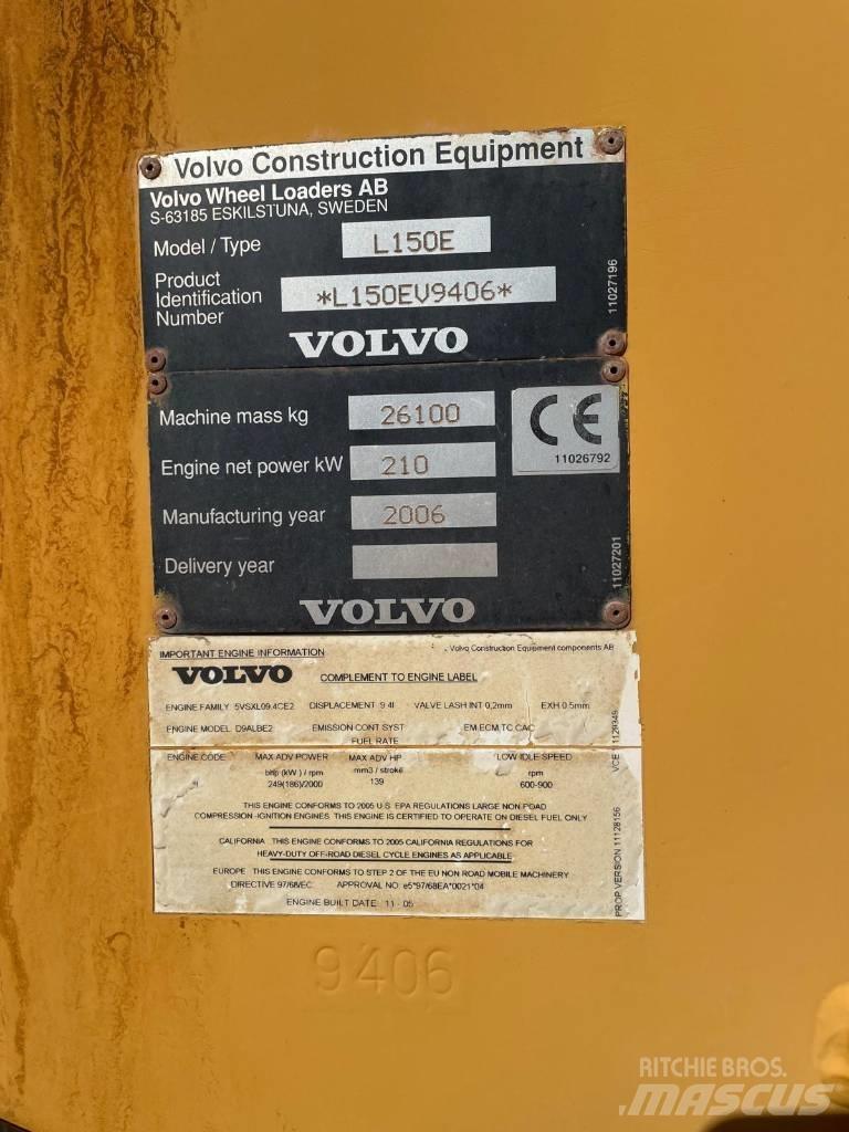 Volvo L150E Mini loaders