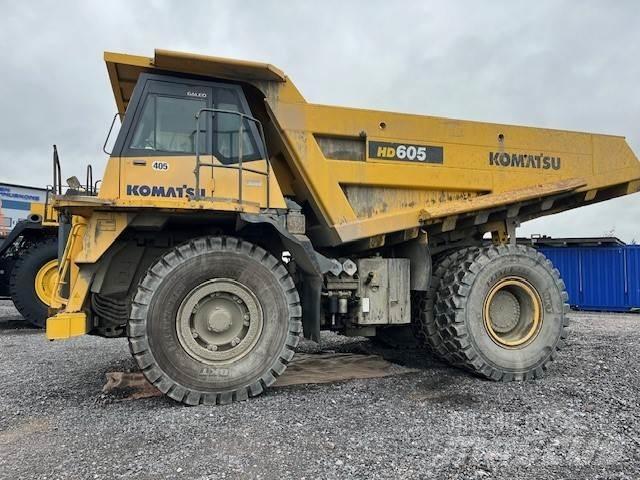 Komatsu HD 605-7EO Rigid dump trucks