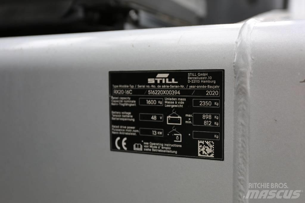 Still RX20-16 Electric forklift trucks