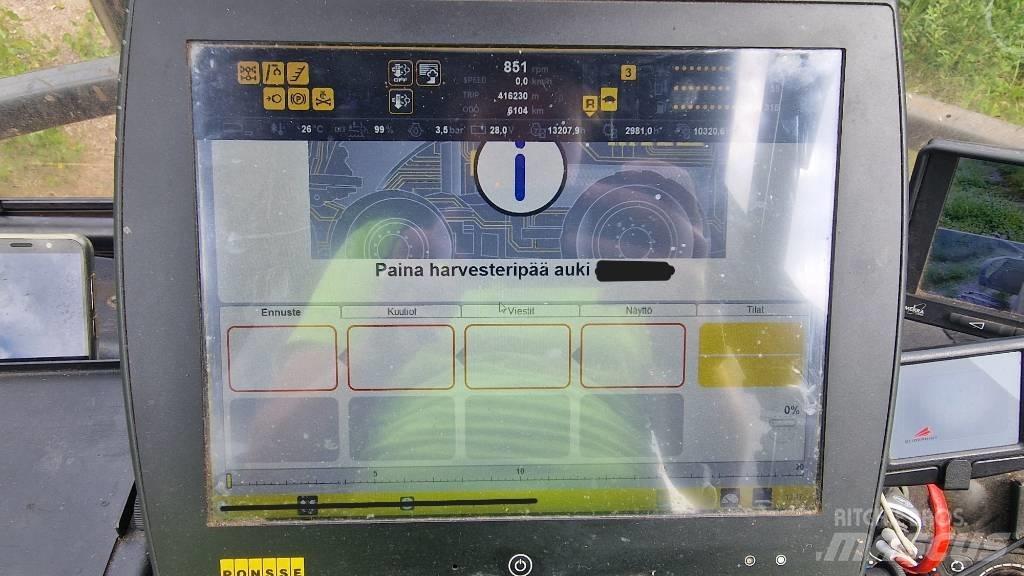 Ponsse SCORPION 8W Harvesters