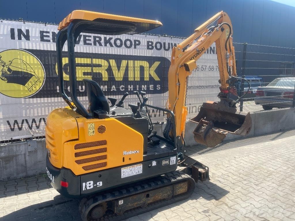 Hyundai 18-9 Mini excavators < 7t (Mini diggers)