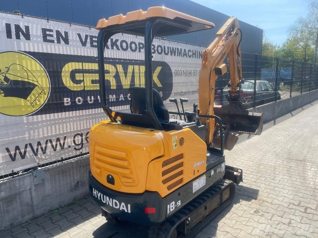Hyundai 18-9 Mini excavators < 7t (Mini diggers)