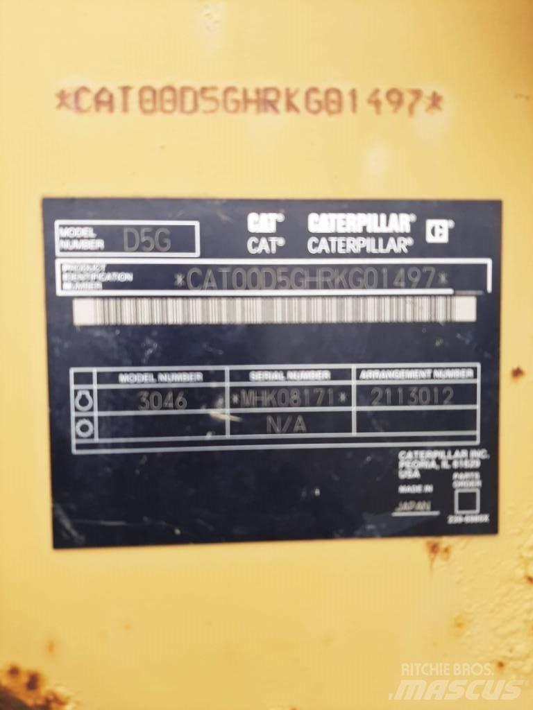 CAT D5GLGP Crawler dozers