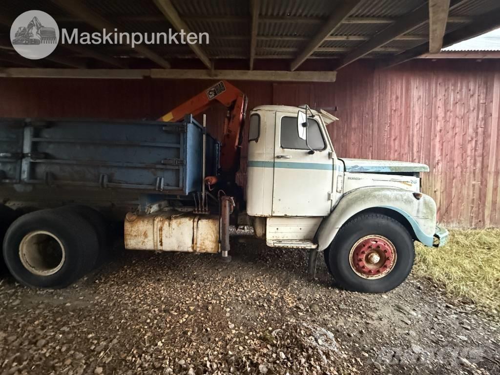Scania LS 76 kranbil Truck mounted cranes