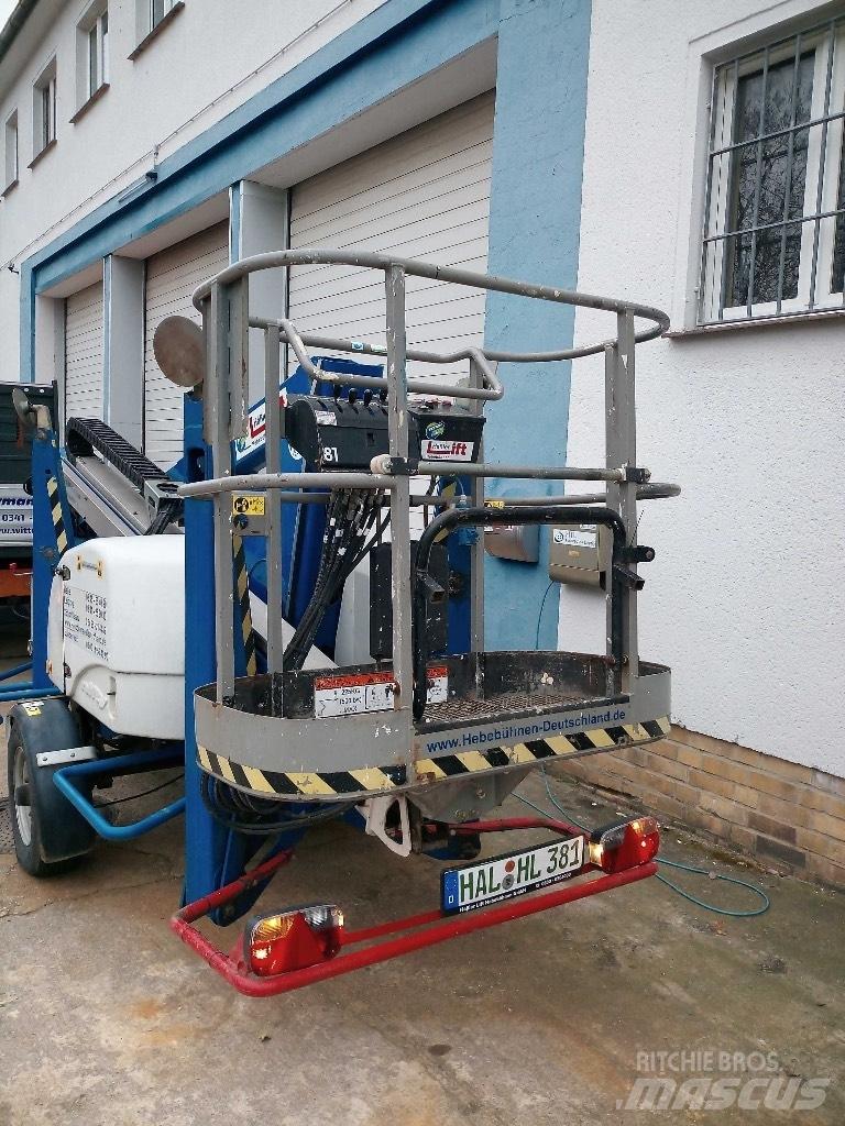 Niftylift 150TET Trailer mounted platforms