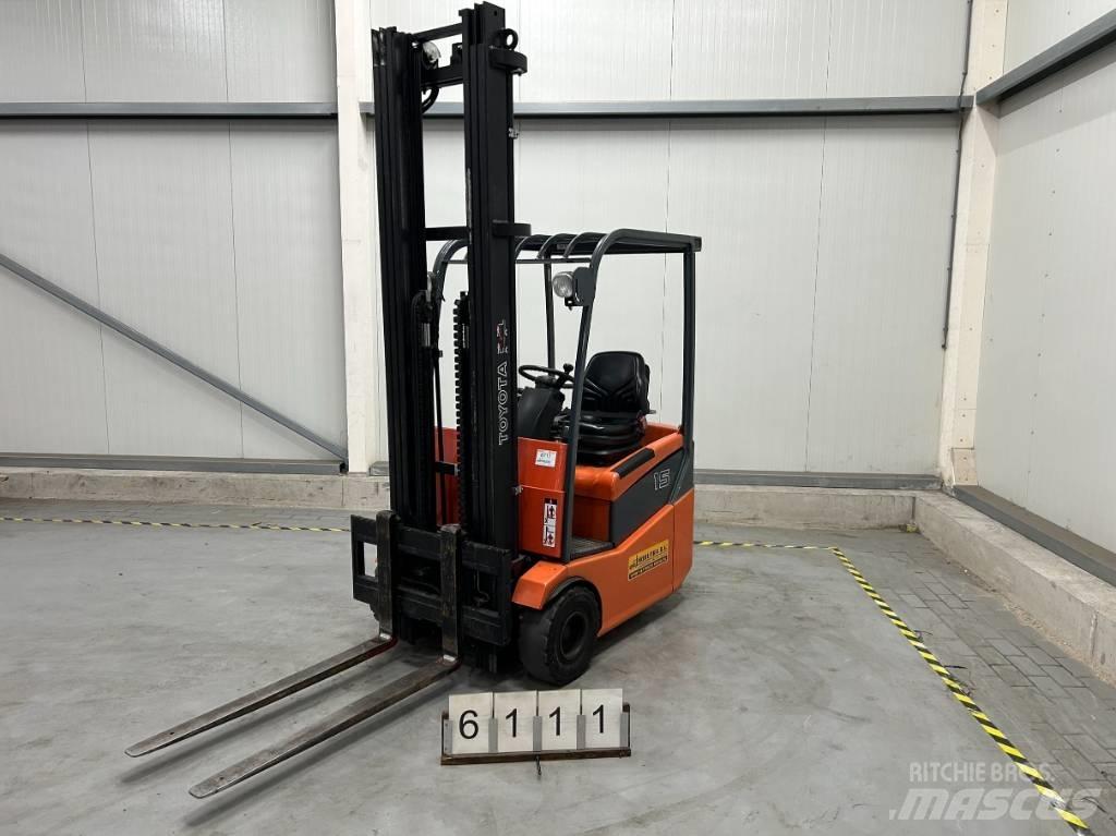 Toyota 7FBEST15 Electric forklift trucks
