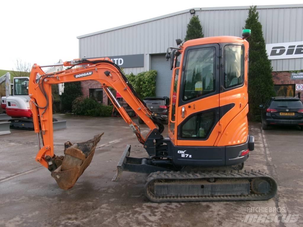 Doosan DX 27 Z Mini excavators < 7t (Mini diggers)