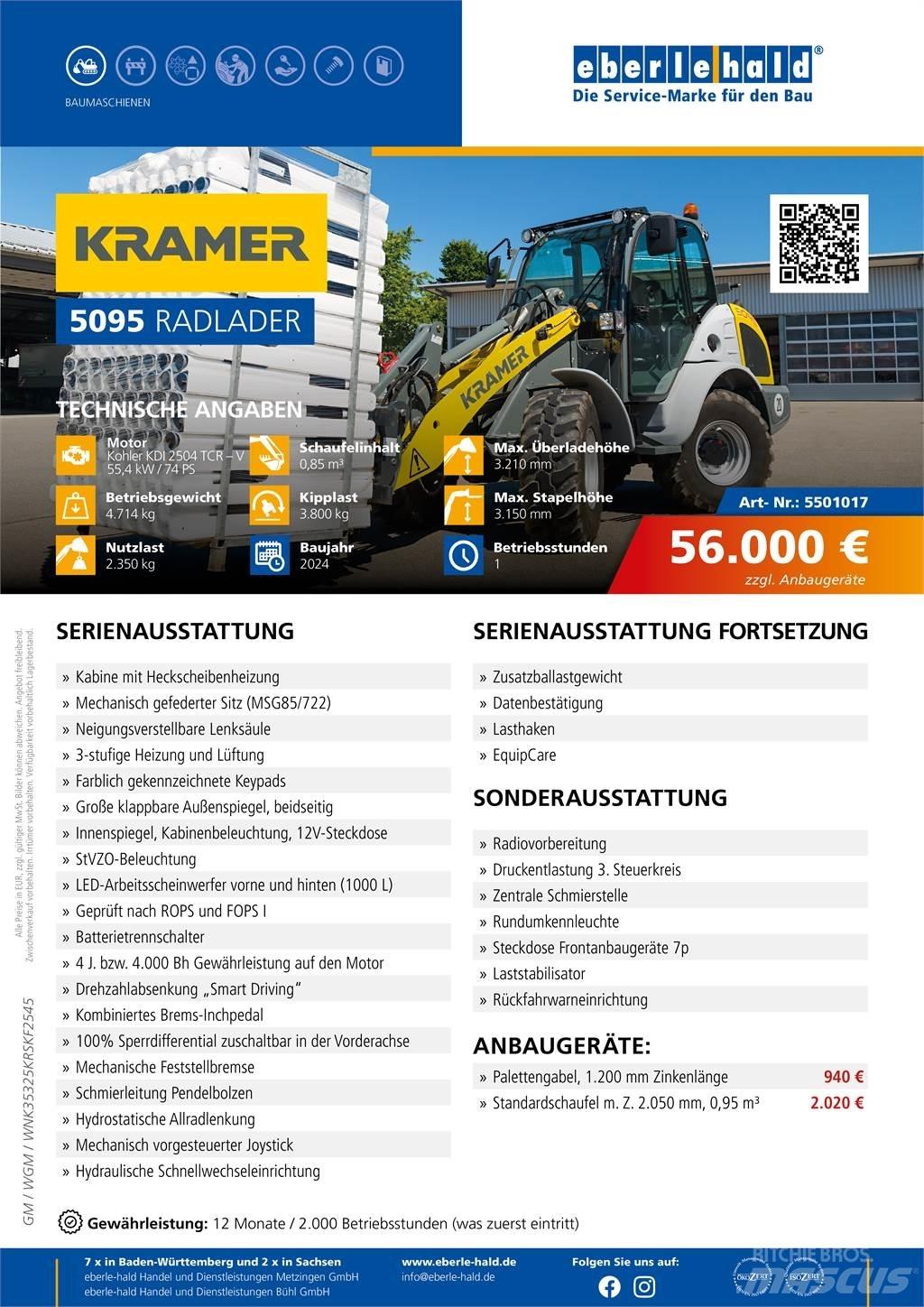 Kramer 5095 Wheel loaders