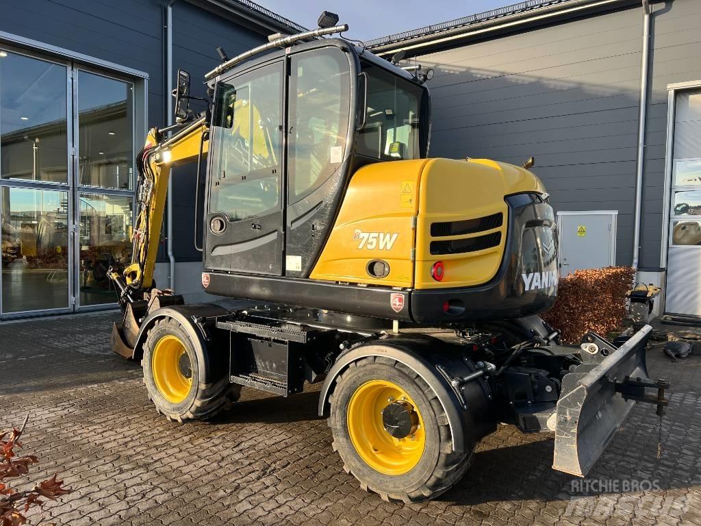 Yanmar B 75 W Wheeled excavators
