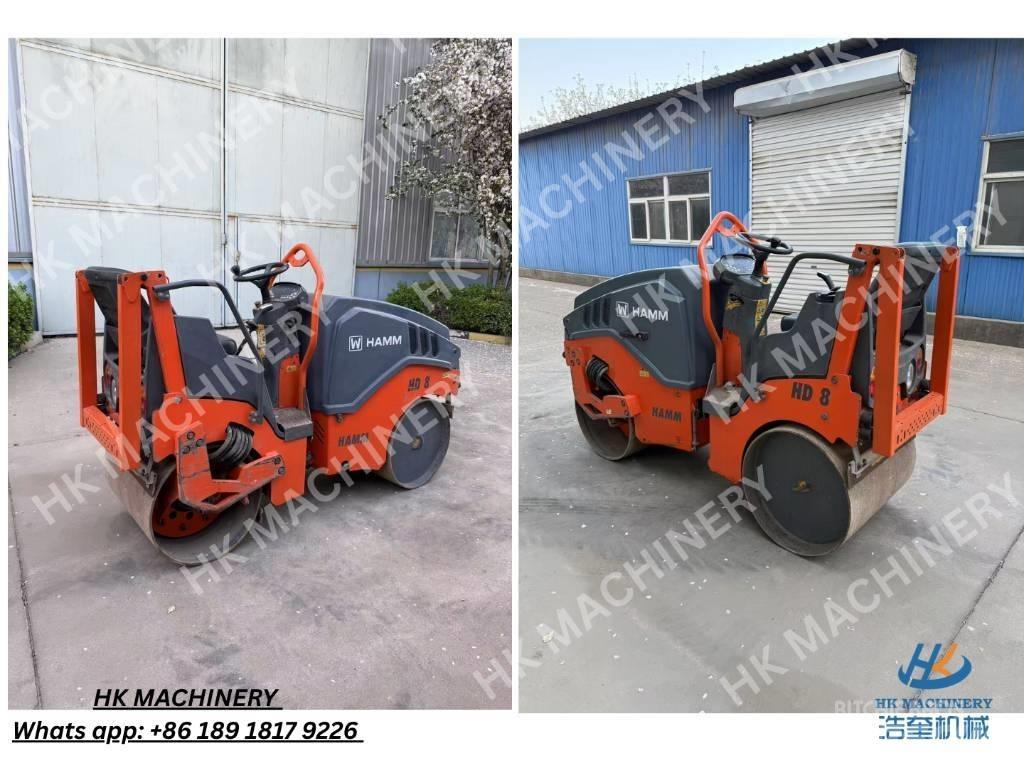 Hamm HD8VV Twin drum rollers