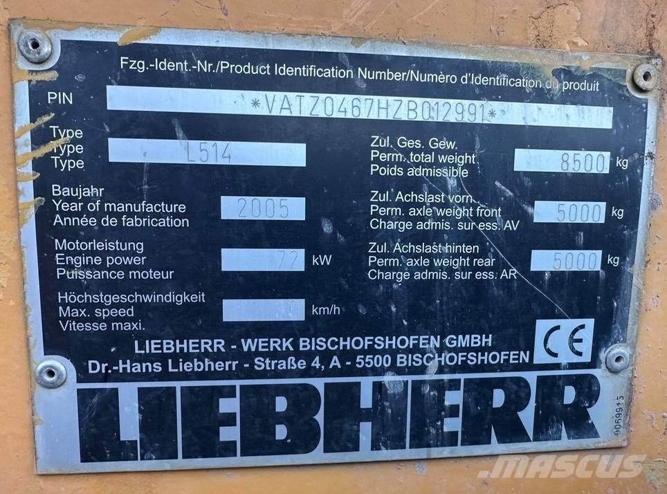 Liebherr L 514 Wheel loaders