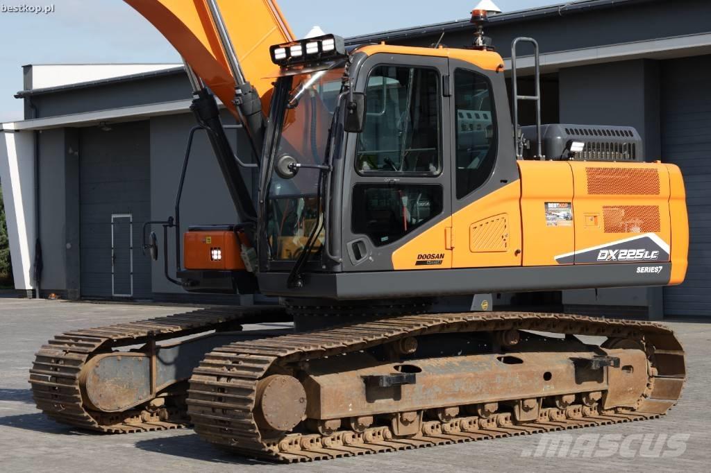 Doosan DX 225 LC-7 Crawler excavators